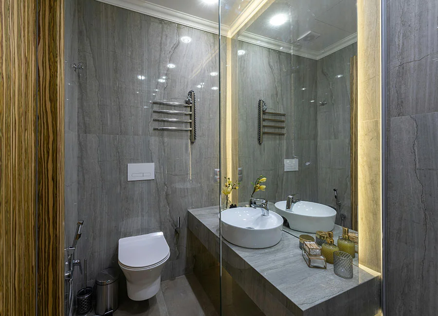 Bathroom with a Modern Design